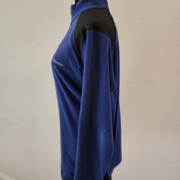 ❄️  Columbia Fleece Half Zip Pullover size M - Picture 2 of 7